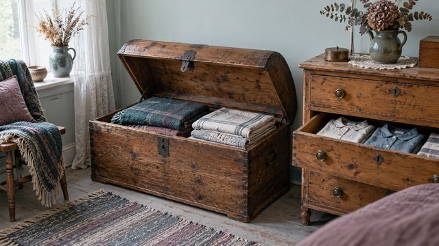 Комод вместо сундука: какие привычки хранения менялись вместе с мебелью